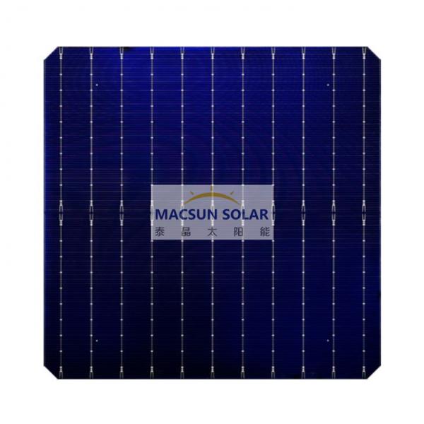 182mm P-Type Mono Bifacial Solar Cells