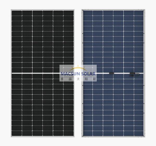 210mm 6X22 All Black HALF-CELL BIFACIAL MODULE 650W ~ 670W