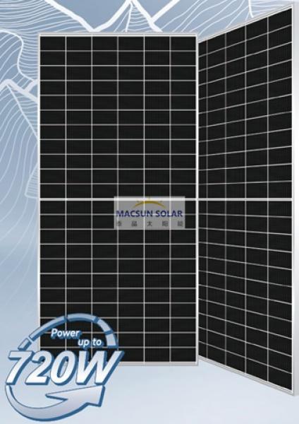 700W-720W HJT 210mm 132-cells Bifacial Half Cell Double-glass Mono Crystalline Solar Modules