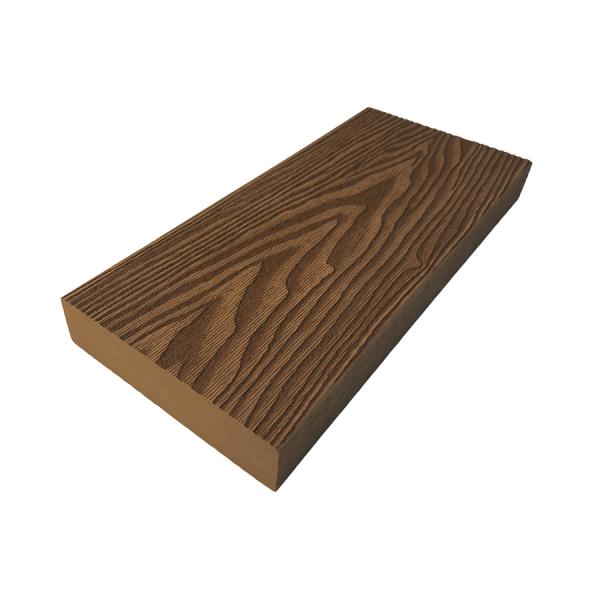 3D Embossing Wood Plastic Composite Decking Boards