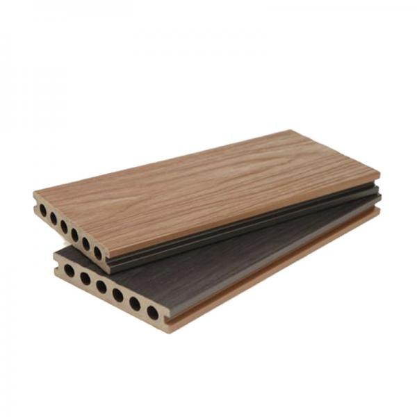 Co Extruded Wood Plastic Composite Decking Easy Maintenance