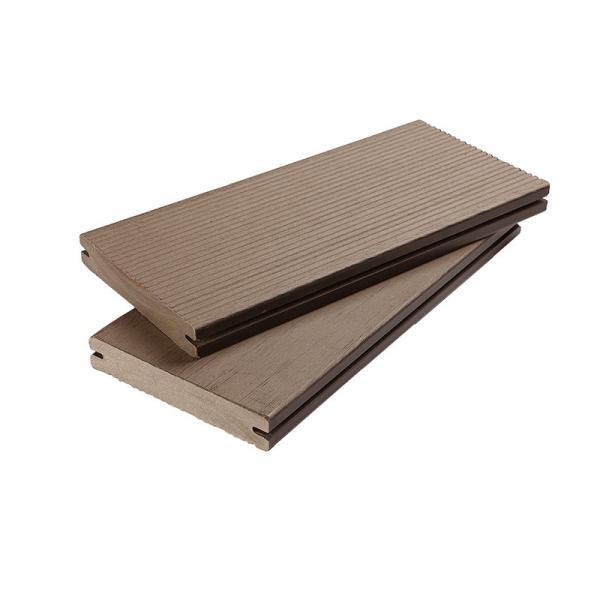 Eco Friendly WPC Solid Decking 100% Recycled