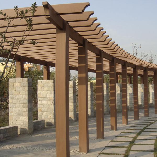 Outdoor WPC Gazebo Pergola Easy Maintenance
