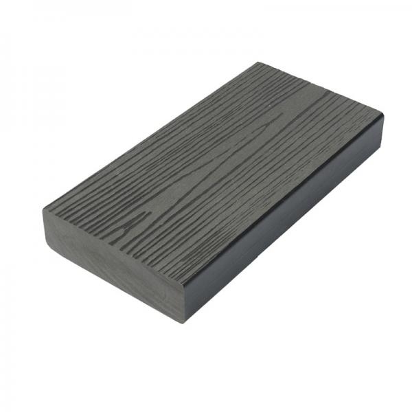 WPC Wood Grain Solid Outdoor Decking