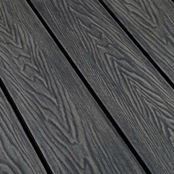 3D Embossing Durable Wood-Plastic Composite Decking