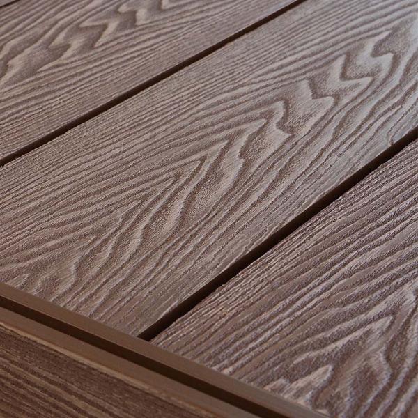 Hot Sale WPC 3D Online Embossed Decking