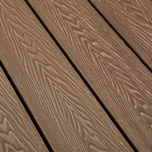 WPC 3D Online Embossed Wood Grain Decking