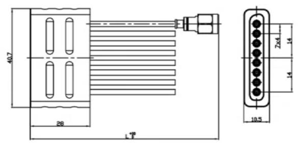 40GHz-60GHz Multi-Channel Test Assembly