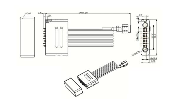 67GHz Multi-Channel Test Assembly