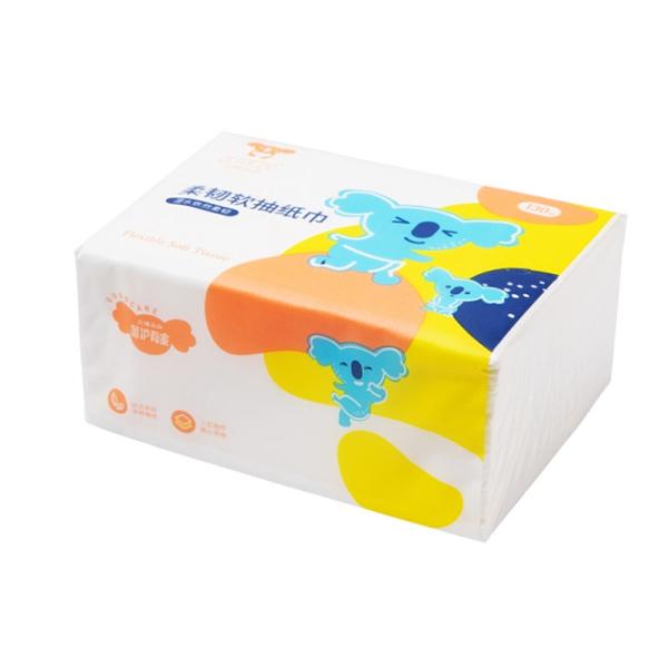 130pcs Paper Facial Tissues